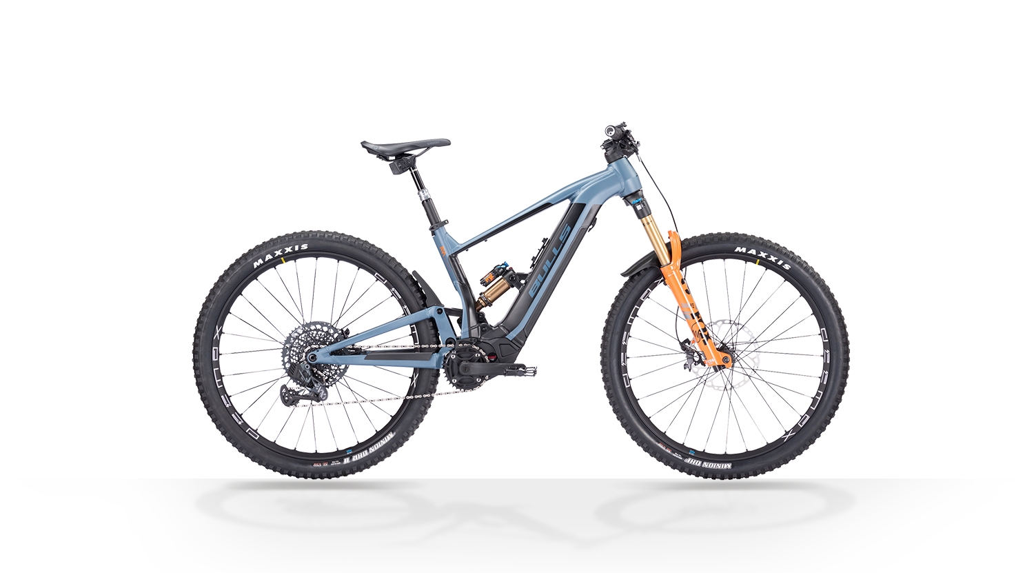 E-Stream EVO AM 6 29_Gent_black matt_pro blue matt.